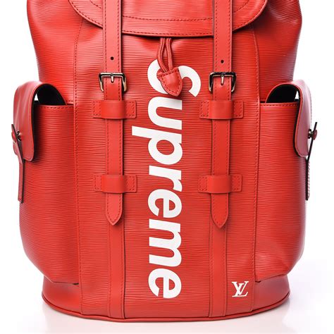 waist bag heren lv supreme|louis vuitton x supreme backpack.